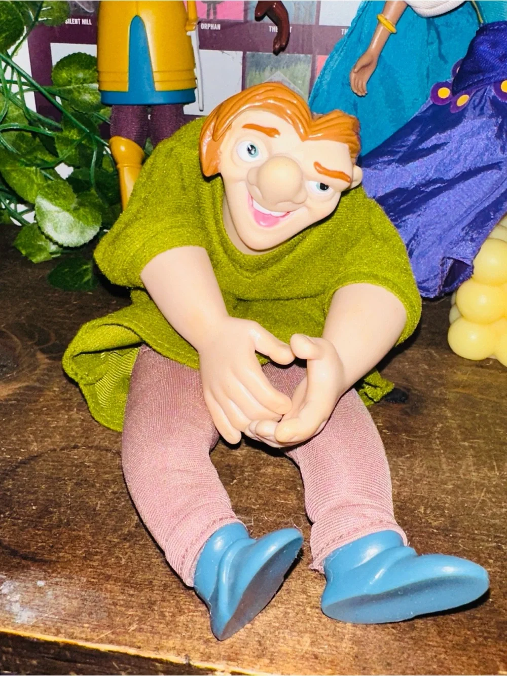 Disney Hunchback of Notre Dame Vintage 90’s Burger King Hand Puppet Doll Bundle